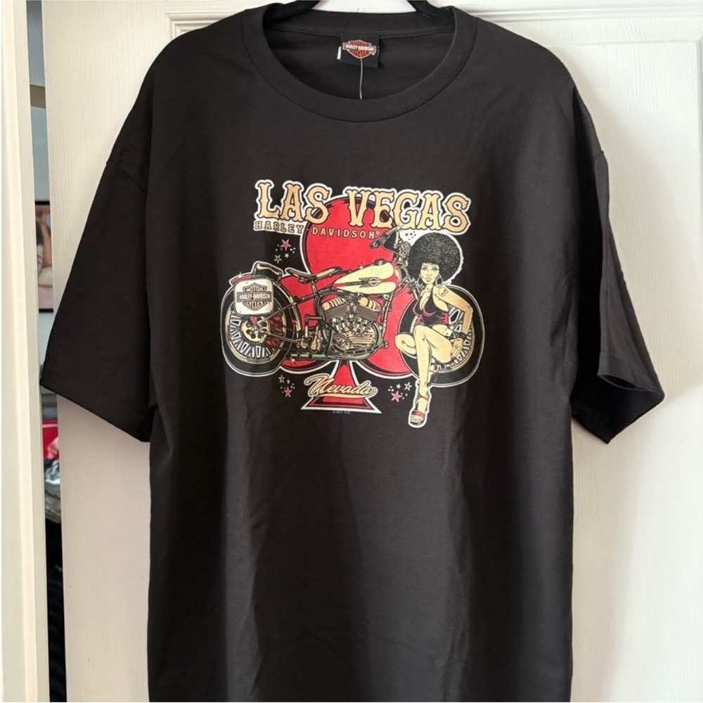 Harley-Davidson Black Las Vegas Graphic Tee